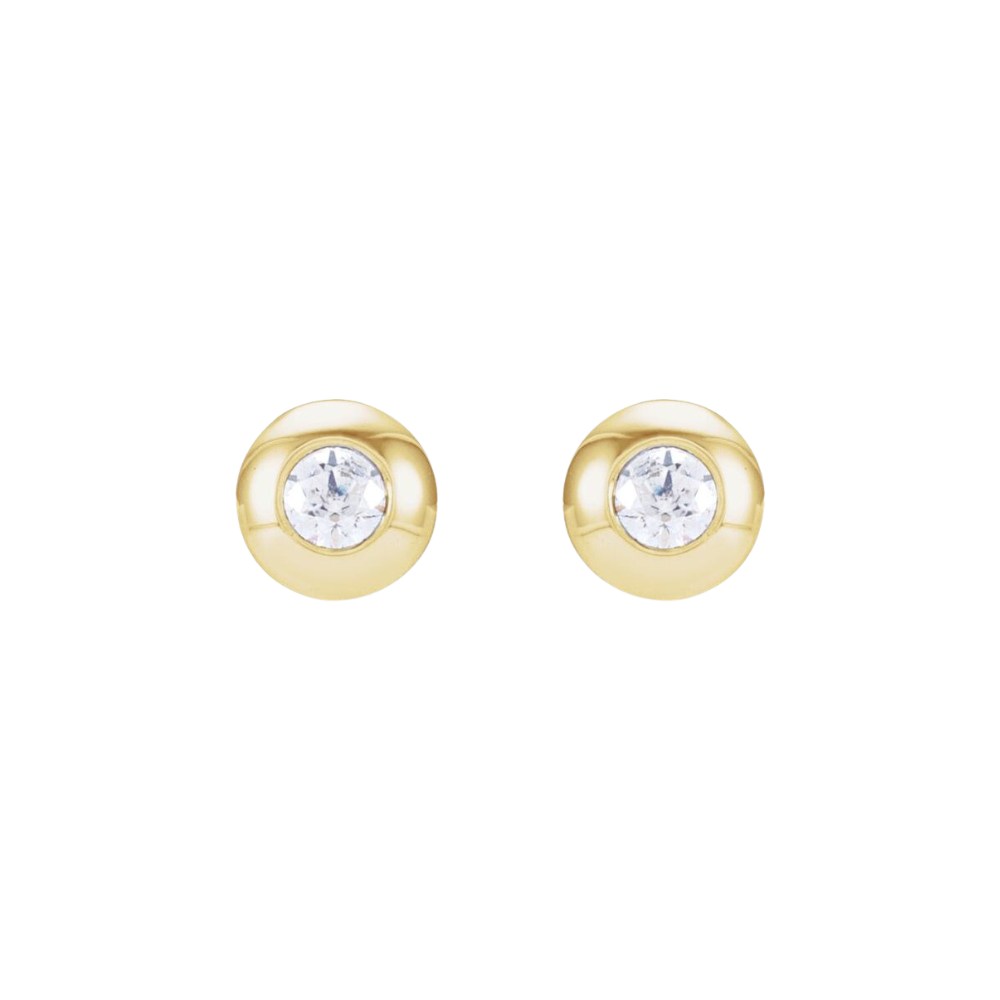 Diamond Fashion Stud Earrings